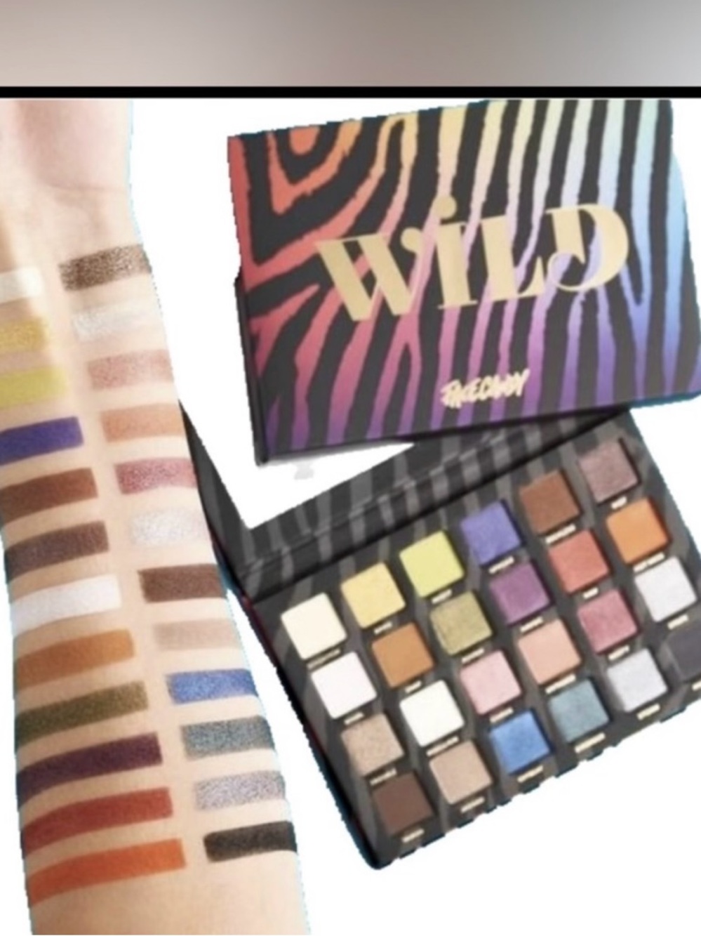 Wild by FaceCandy 24 Color Eyeshadow palette New in box Women’s makeup